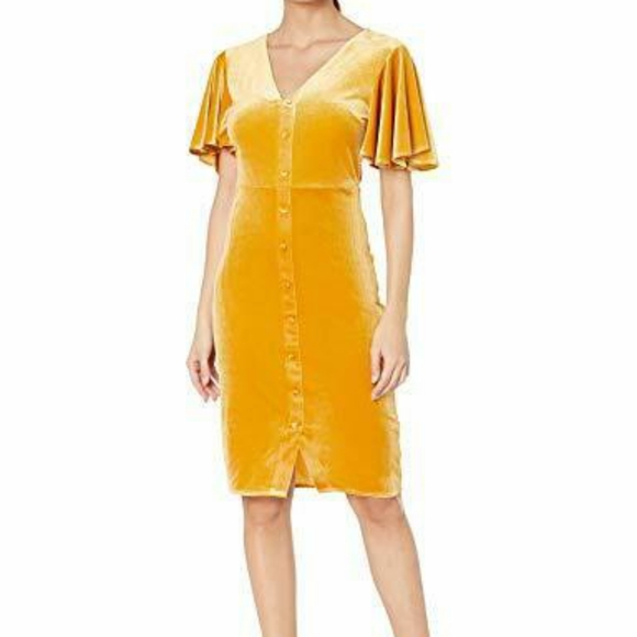 Jack by BB Dakota Dresses & Skirts - Jack by BBDAKOTA Round Midnight Velvet Dress XS